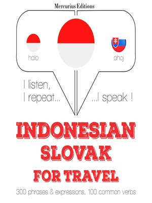 cover image of kata perjalanan dan frase dalam Slowakia